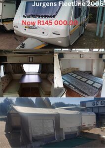 2006 Jurgens Fleetline Pre-owned Caravan for sale
