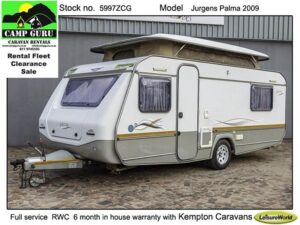 2009  Jurgens Palma Caravan (On Road) Pre-owned Caravan for sale