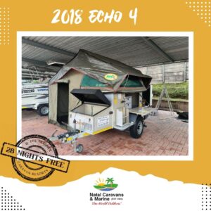 2018 Echo 4 Pre-owned Caravan for sale