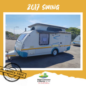 2017 Sprite Swing Pre-owned Caravan for sale