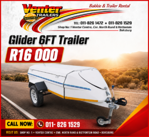 Glider 6FT Trailer – Tough, Reliable & Ready to Go! Pre-owned Trailer for sale